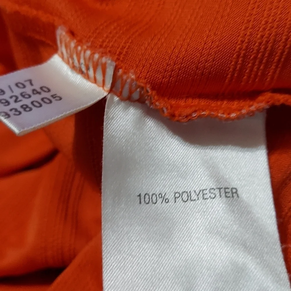 Adidas Orange Climate Cool Polo Size M
